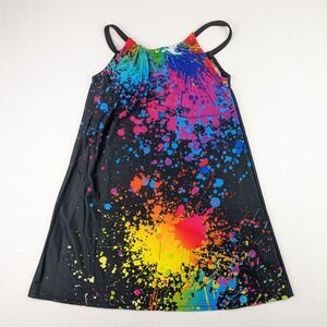 Sunshine Swing Paint Splatter Sundress